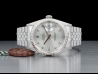 Rolex Datejust 36 Argento Jubilee Silver Lining Diamonds Dial   Watch  16234